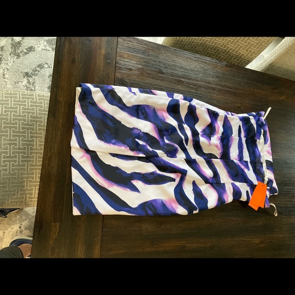 NWT Karen Millen strapless zebra print dress - Picture 3 of 7